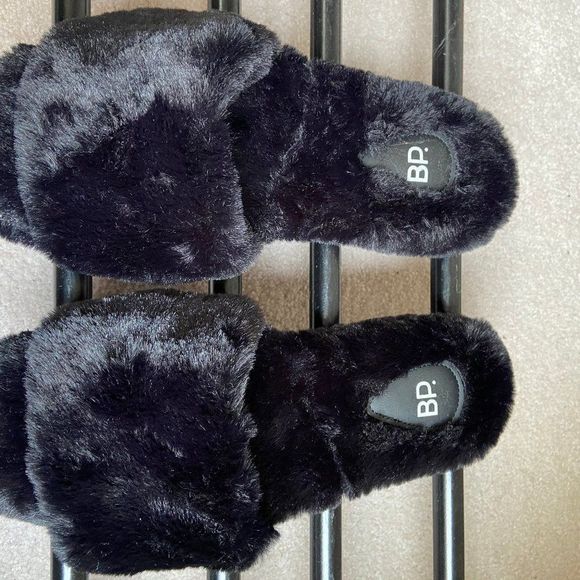 BP Women Livie Fluffy Plush Slippers - BRAND NEW - NWOB - Picture 2 of 8
